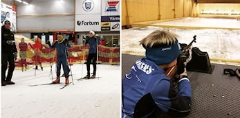 I3 økt i skitunnelen søndag 23.10.2016. Rundetider og skyteresultater